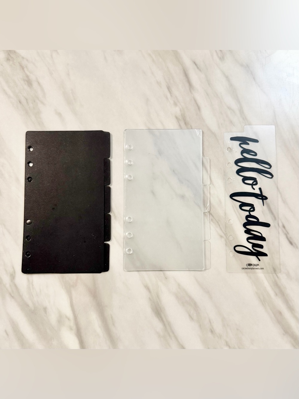 Assorted Personal Planner Ring Dividers and Page Marker
